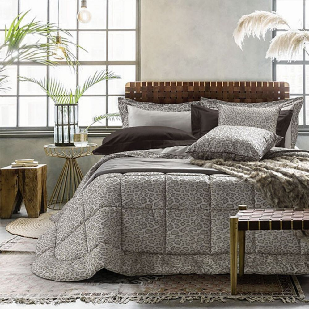 piumone matrimoniale leopardato